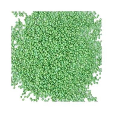 Imagem de Contas de Semente de Vidro Checo 4mm (23 unidades) - Efeito Laca Cozid