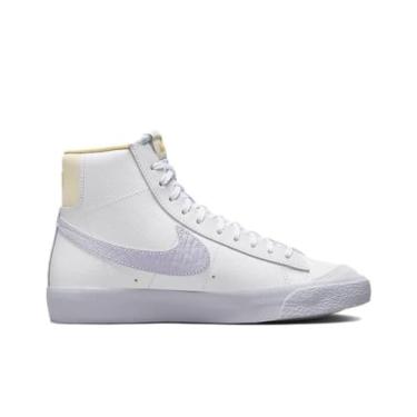 Imagem de Nike Blazer infantil Mid '77, Branco páscoa/roxo oxigênio, 20