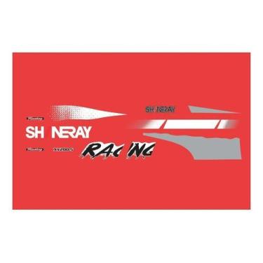 Imagem de Kit Adesivos Shineray Xy 200 Moto Vermelho Ny2005 - SPTS