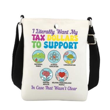 Imagem de Bolsa tiracolo Protect National Parks Social Justice Gifts I Literally Want My Tax Dollars To Support National Parks Gifts