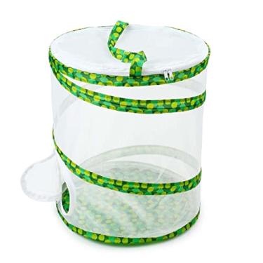 Imagem de Wisexplorer Butterfly and Insect Garden Habitat Mesh Cage Collapsible Design, Bug Terrarium Pop Up 12" x 14" Tall