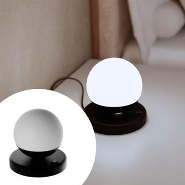 Imagem de Abajur De Mesa Luminaria Decorativo Dormitorio Quarto Infantil Casal S