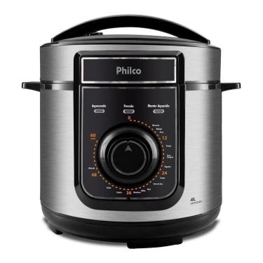 Imagem de Panela De Pressão Elétrica Philco 4L 14 Funções PPPE04A 220V