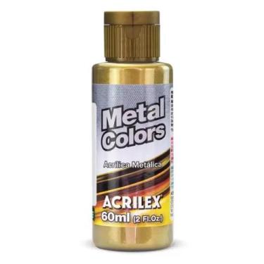 Imagem de 60ml Tinta Metal Colors Acrilex Acírilica Metalica - Escolha A Cor + N