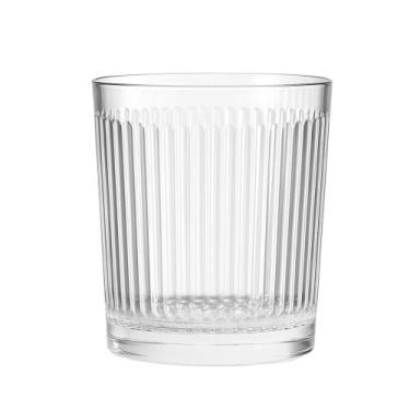 Imagem de Copo de Vidro Transparente Down Line 360ml Em Casa Tem - EmCasaTem