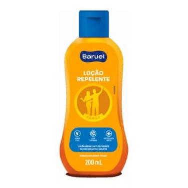 Imagem de Repelente De Insetos Baruel Loção Eficaz Contra Dengue 200ml