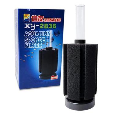 Imagem de Filtro Interno de Esponja XY2836 para Aquário até 80 Litros - Xinyou