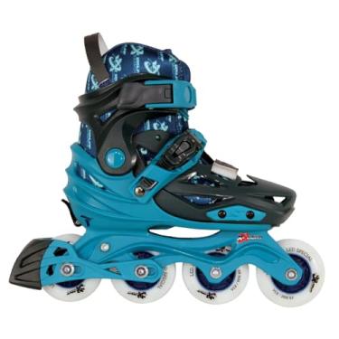 Imagem de Patins Traxart Infantil X-light Azul Rodas LED - 68/70 ou 70/72mm ABEC-9