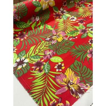 Imagem de 3M tecido chita, chitão 100% poliéster ou (3,00m x 1,50m ) - Impacto t