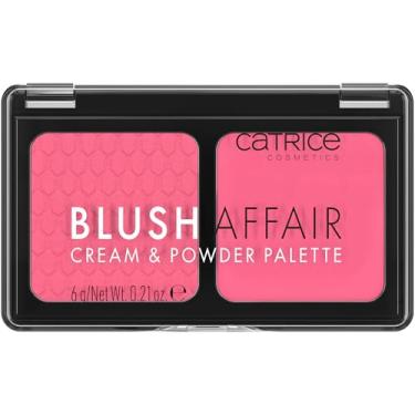 Imagem de Paleta de Blush creme e pó Catrice Blush Affair 020 Pleasing Pink