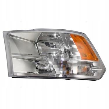 Imagem de Lâmpada de neblina esquerda direita LED luz diurna frontal LED conjunto de farol lâmpada de canto ampla compatível com RAM 2500 2013-2018 68096438A (direita)