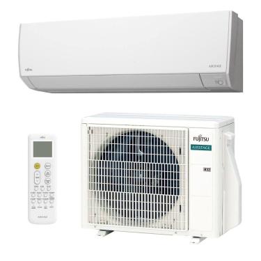 Imagem de Ar-Condicionado Split Inverter 9000 BTUs Fujitsu Airstage Premium com Sensor High Wall Só Frio ASBG09CMBA/AOBG09CMCA 220V