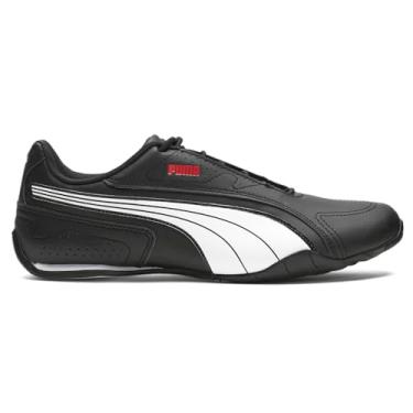 Imagem de PUMA Tênis masculino Redon Bungee com cadarço casual - branco, Preto, 9