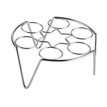 Imagem de ＫＬＫＣＭＳ Suporte para cozimento de ovos em vapor, rack de cozinha para ovos, cesta de vapor, Pé alto