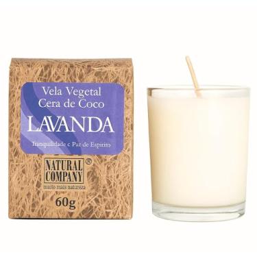 Imagem de Vela Aromática Vegetal - Lavanda - Natural Company
