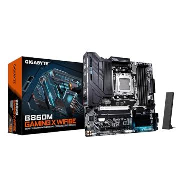 Imagem de Placa Mãe Gigabyte B850M GAMING X WIFI6E (AM5/4xDDR5/HDMI/DP/M.2/USB 3.2)