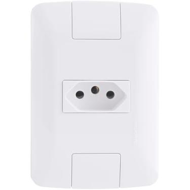 Imagem de Tramontina Conjunto 1 Tomada 2P+T Aria 4x2 20A 250 V Branco