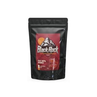Imagem de Café em Grãos - Black Rock Café Arábica Premium, 250g, Cultivado em Mata de Minas, Torra Escura