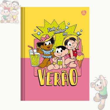 Imagem de Caderno mônica brochura 80 folhas 1 Matéria - Animativa