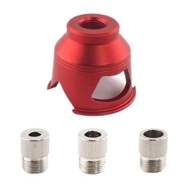 Imagem de KiBcsLic Guia de Perfuração com Pino Autocentrante para Perfuração de Furos Retos. Substitui O Punção de Posicionamento Portátil para O Operário Da Indústria, Vermelho, Tamanho real