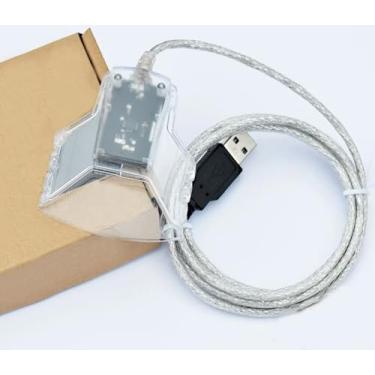 Imagem de Leitor Smart Card USB 1 Metro para Certificado Digital A3 e NF-e – Compatível e-CPF e-CNPJ – Plug & Play – Windows, Mac e Linux