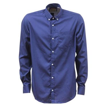 Imagem de Camisa Azul Manga Longa Masculina Lisa TXC 38266