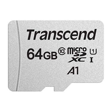 Imagem de Transcend Cartão de memória TS64GUSD300S 64GB MicroSDXC Classe 10 UHS-1 U1 A1