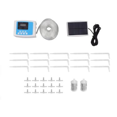 Imagem de de rega automático Durável Garden Durável Dispositivo de Rega Automática Timer Drip Kit de Irrigação para Garden Farm Fazenda USB Bateria de Lítio (Tubo de 10m)