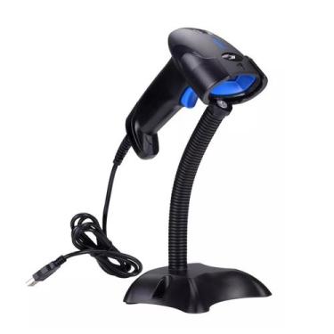 Imagem de Suporte de Mesa para Leitor de Código de Barras Articulado 360º Base d