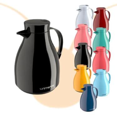 Imagem de Garrafa Térmica Paris com Gatilho para Chá e Café, 500ml (Preto)