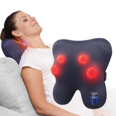 Imagem de Massageador de costas BOB AND BRAD Cordless Shiatsu com calor