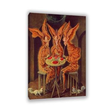 Imagem de Reproduções de pinturas famosas Remedios Varo Vegeta Vampires impressões em tela Arte de parede para decoração de escritório doméstico Remédios Varo Prints60x40cm (60x40.6 cm) Emoldurado