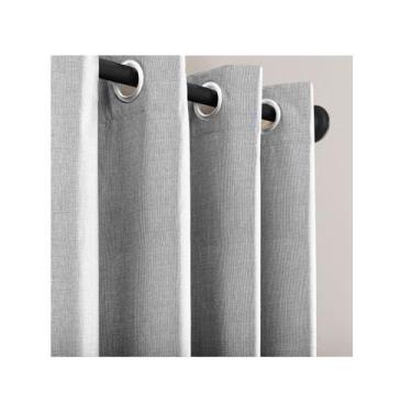 Imagem de Cortina Rustica Texturizada Para Porta 3,0 X 2,3m Varão 2m - Armazém d