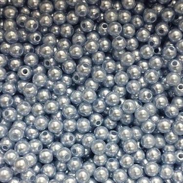 Imagem de PÉROLA DE ABS LISA Nº 05 20G PEROLA 5MM - LADEIRA BIJUTERIAS, AZUL JEA