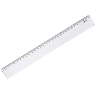 Imagem de Régua 30cm Maxcril new line cristal - Waleu