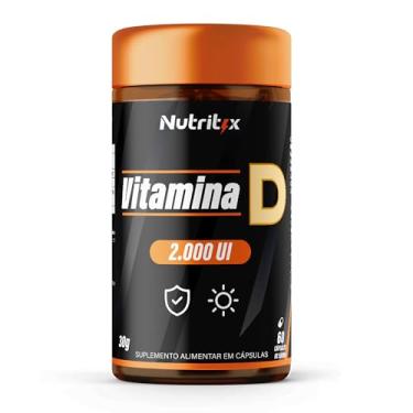 Imagem de Nutritix Vitamina D, 2000 UI, 60 Cápsulas, Suplemento para Adultos