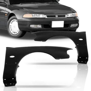 Imagem de Paralama mazda 626 1993 1994 1995 1996 1997 com furo - SP ACESSÓRIOS, 