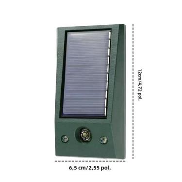 Imagem de Repelente De Pássaros Ultrassônico Solar IP66 À Prova d'Água Com LED P