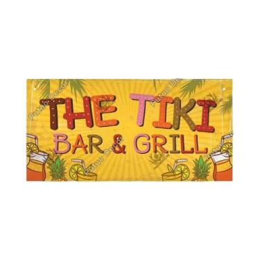 Imagem de Placa De Madeira Decorativa Para Casa De Praia, Letreiro Suspenso De V