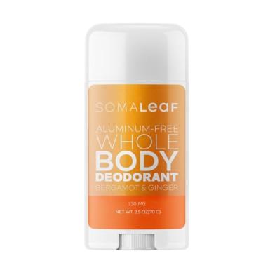 Imagem de Desodorante em bastão de corpo inteiro possui ingredientes de origem natural, desodorante sem alumínio, adequado para homens e mulheres | 72 horas de defesa contra odores, 70 g