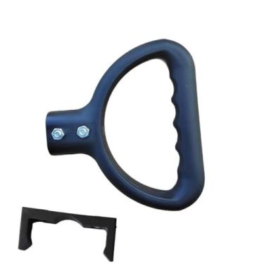 Imagem de IEUDNS Peças de reposição para carrinho de mão portátil, alça de substituição para carrinho de compras de praia e de acampamento, com Clipe Longo