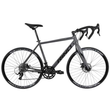 Imagem de Bicicleta Aro 700 Rino Kalibur Speed Aluminio 2x9 Disco (Grafite, 48)