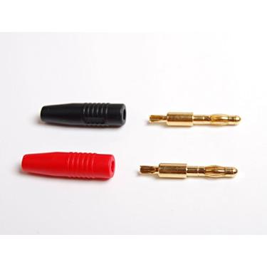 Imagem de Lote (5) AMASS Conector banana 4,0 mm adaptador de carregador tipo solda para veículos RC FPV Power