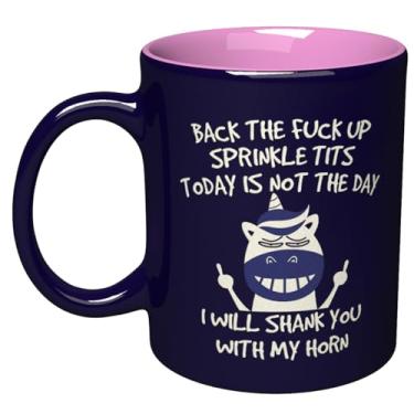 Imagem de NM NEXTMUG Caneca de café de cerâmica gravada engraçada de 368 g - I Sollemnly Swear That I Am Up to No Good - Presente inspirador e sarcasmo do Dia dos Pais das Mães