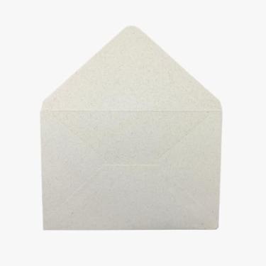 Imagem de Envelope Convite Reciclado 180g Bico Quadrado/Americano 10,5x15,5cm - Kit 25 Unidades Artesanato