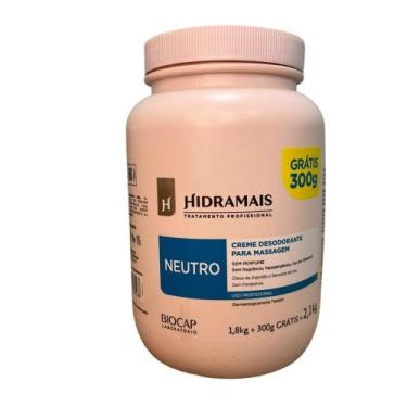 Imagem de Creme para Massagem Neutro 1,8kg + 300g Hidratação - HIDRAMAIS