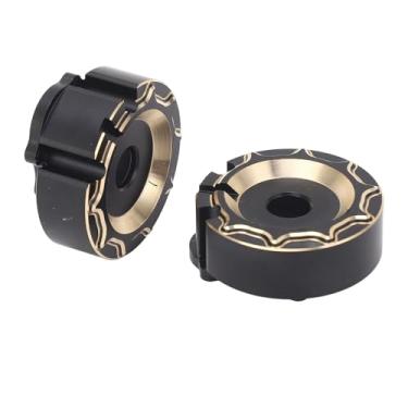 Imagem de RiToEasysports 2 PCS Peso do Eixo do Portal, Contrapeso Br*SS Com Aparência, Revestimento Resistente à Corrosão, Simulação Precisa, Substituição Perfeita, Universal para Eixo Dianteiro e Traseiro,