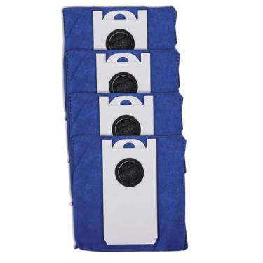 Imagem de Sacos de pó de substituição de grande capacidade 4,6L para BObsweep RC400 Dustin para aspiradores de pó robô Orb-i, sacos de vácuo BObsweep Dustin sacos descartáveis para coletor de poeira saco de