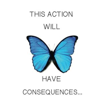 Imagem de Life Is Strange This Action Will Have Consequences Notebook: Journal Lined blank, 110 White Pages, Size 6x9 inches for Adult, Kid, Teenager