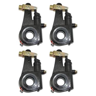 Imagem de Lnkvorx R801073 Ajustador automático de folga - 3,8 cm x 28 dentes estriados 14 cm Ajustador automático de folga da alavanca com ajuste de manilha - Substituição do ajustador de folga para Meritor